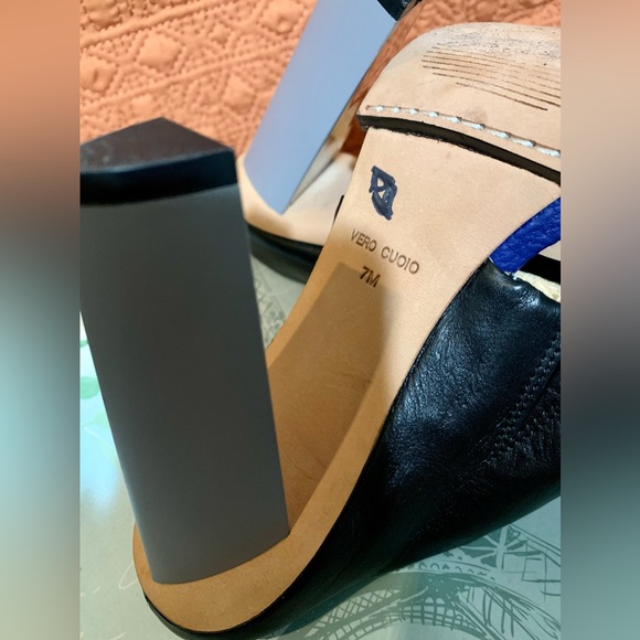 💎BCBGMAXAZRIA by Vero cucio High-heel shoes leather excellent condition.💎#BCG - Picture 6 of 17